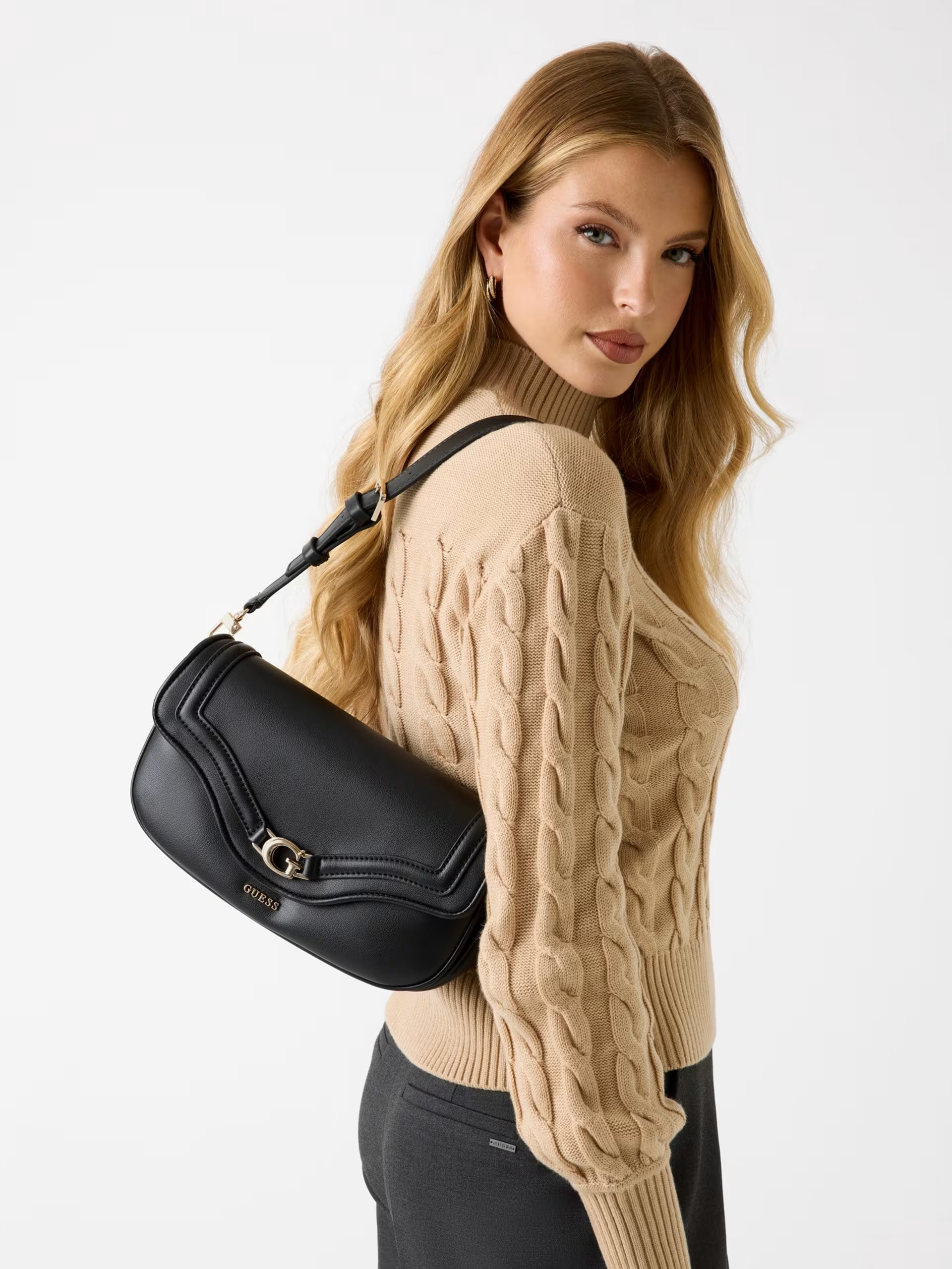 GUESS Dea Handbag Black - Image 4