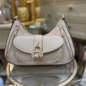GUESS Jessa Shoulder Bag Taupe