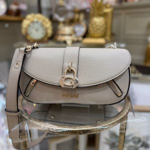 GUESS Jessa Handbag Taupe