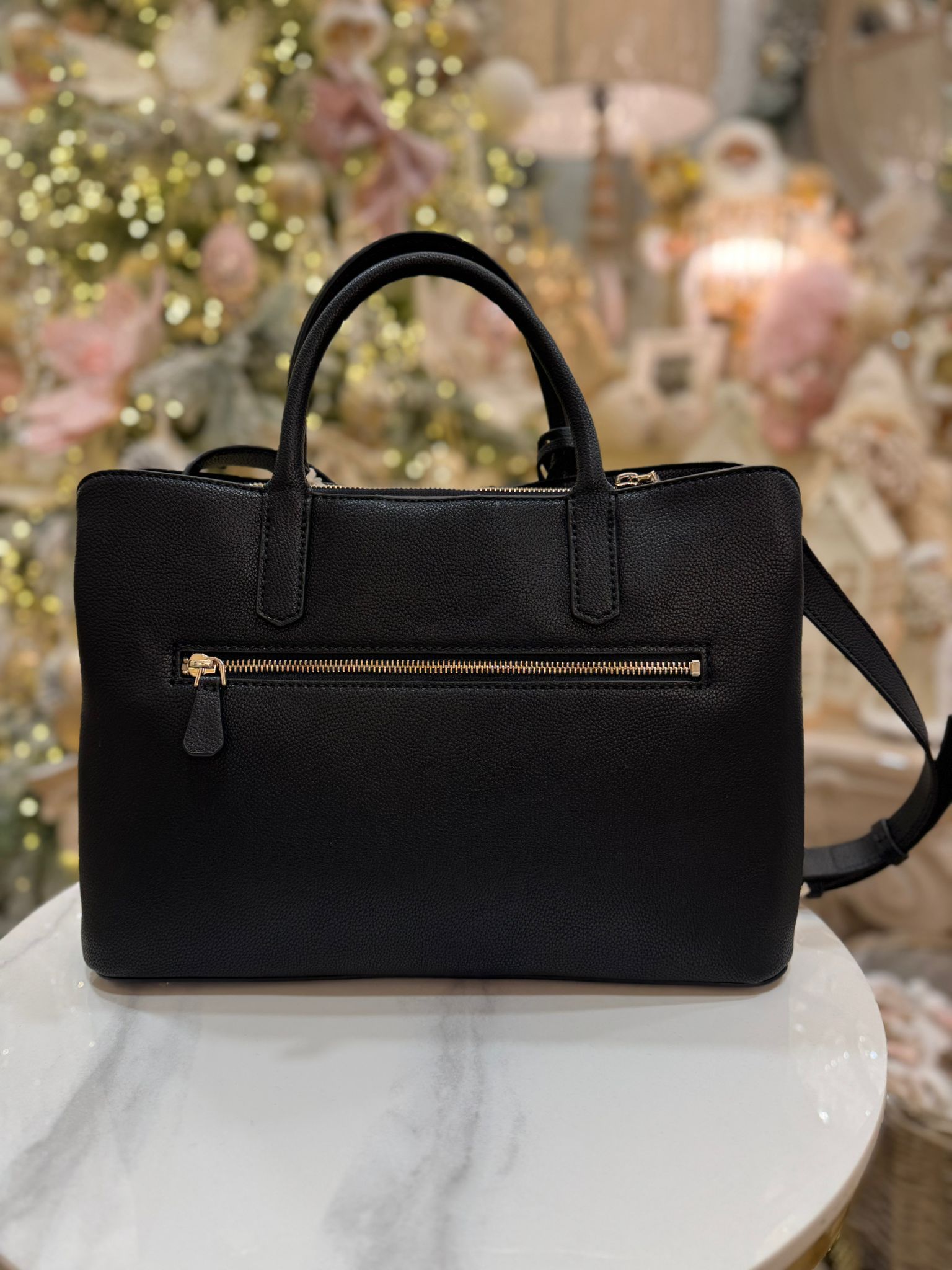 GUESS Gregoria Handbag Black - Image 5