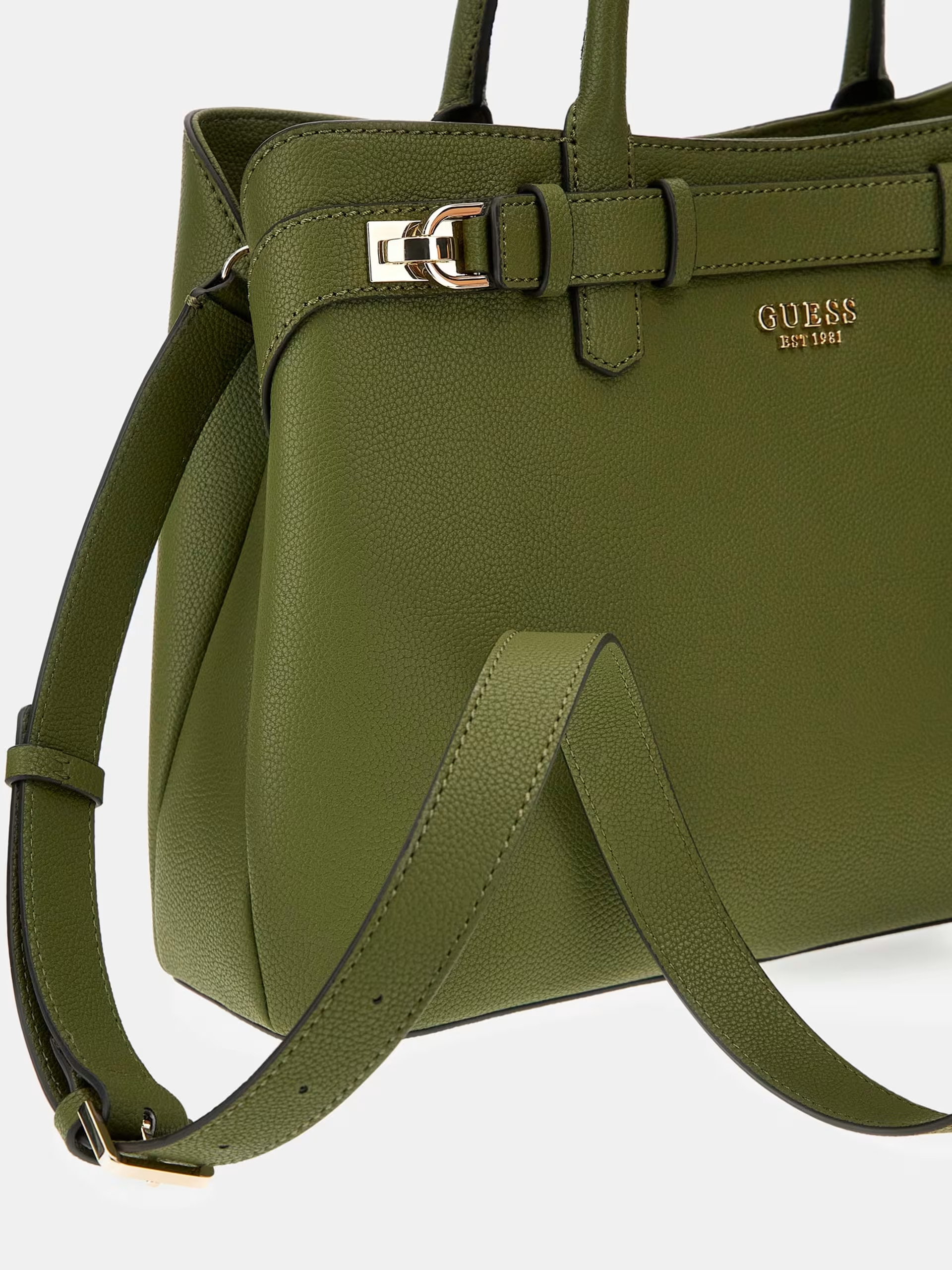 GUESS Gregoria Handbag Olive - Image 4