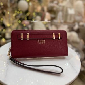 GUESS Gregoria Wallet Red