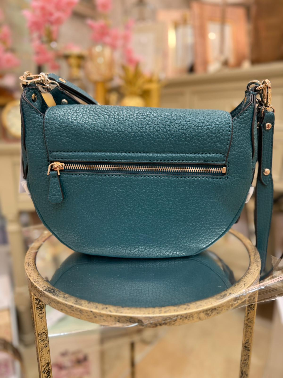 GUESS Marsha Mini Shoulder Bag Teal - Image 2