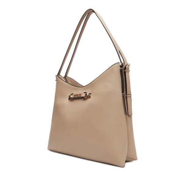 GUESS Lefia Handbag Taupe - Image 3