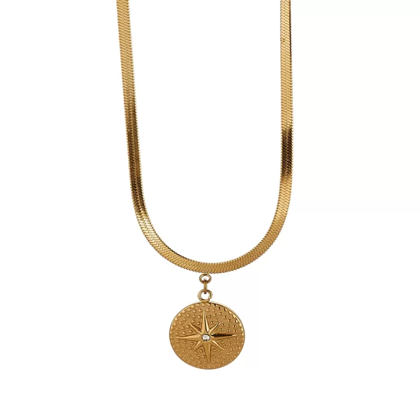 BROOKE SNAKE CHAIN NECKLACE