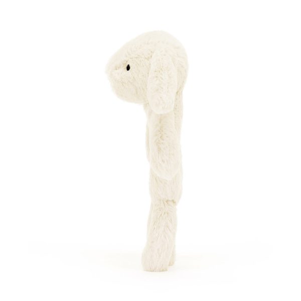 JellyCat Bashful Bunny Ring Rattle Cream - Image 3