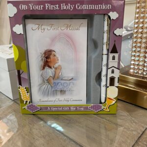 Communion Gift Set Girl Book & Pen