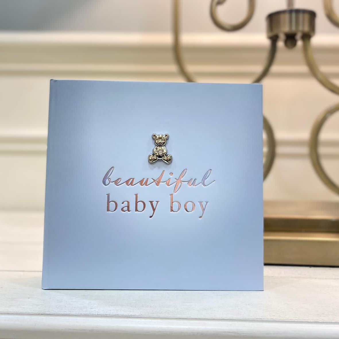 Bambino Photo Album 'Beautiful Baby Boy' - Allure Online Shop