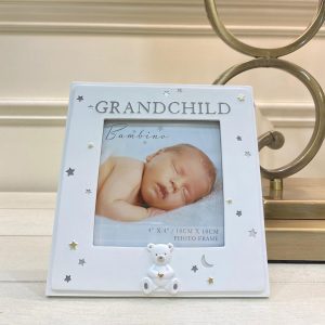 Grandchild Resin Photo Frame 10 cm x 10 cm (4'' x 4'')