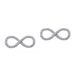 Infinity Stud Earrings CS218001