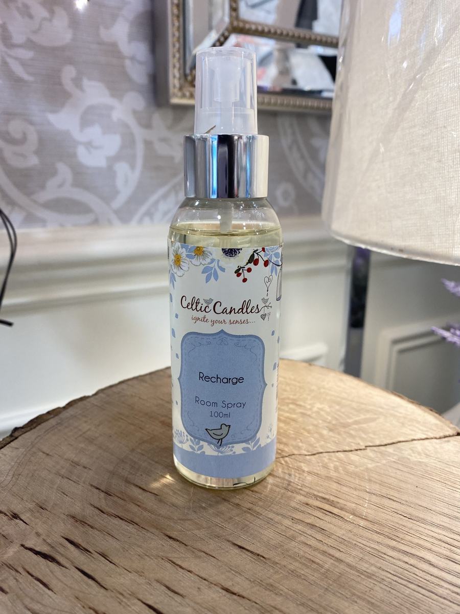 Celtic Candles Recharge Room Spray