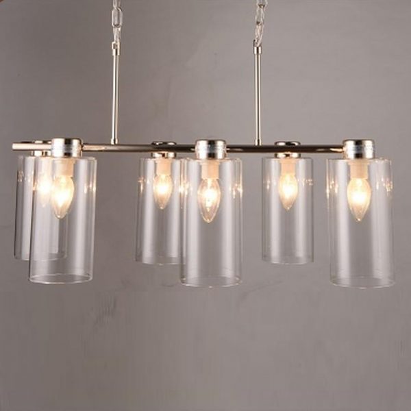 Suspended Track 6 Lights W 65 H 42 cm