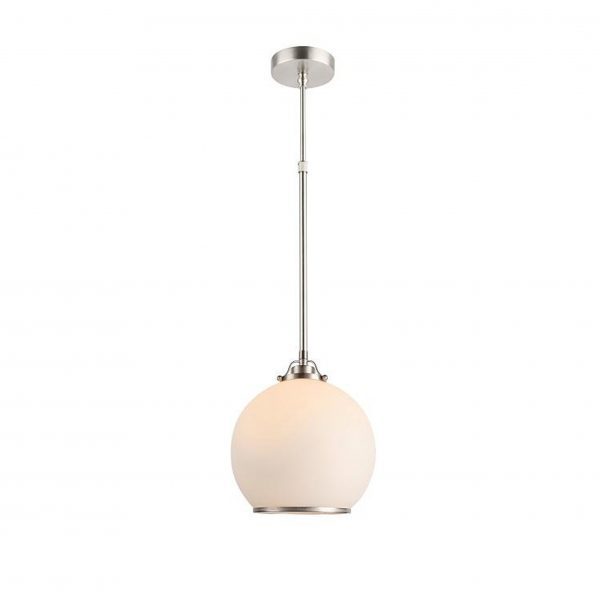 Satin Silver 2 Lights W 25 H 65-120 cm