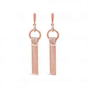 ABSOLUTE E1141RS ROSE GOLD EARRINGS