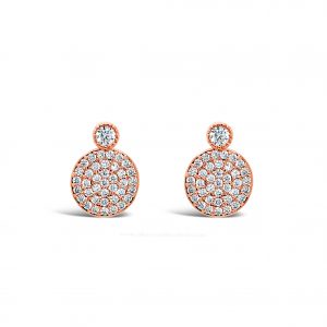 ABSOLUTE E2012RS ROSE GOLD EARRINGS