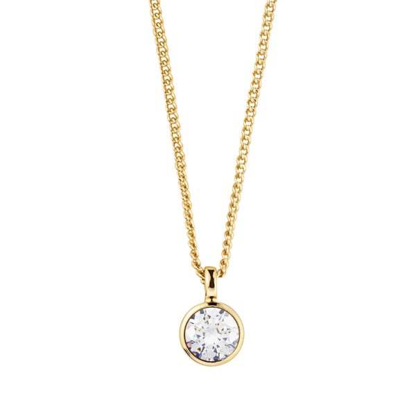 ETTE Crystal Necklace Gold