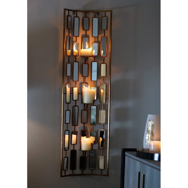 Mindy Brownes Anna 3 Light Mirror Candleholder