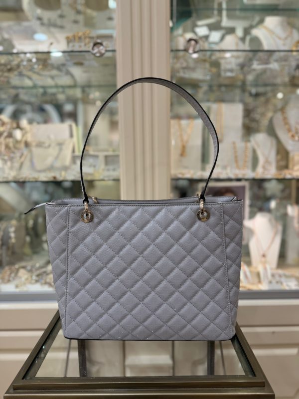 GUESS Bessey Shopper 4G logo Lavender Grey - Image 2