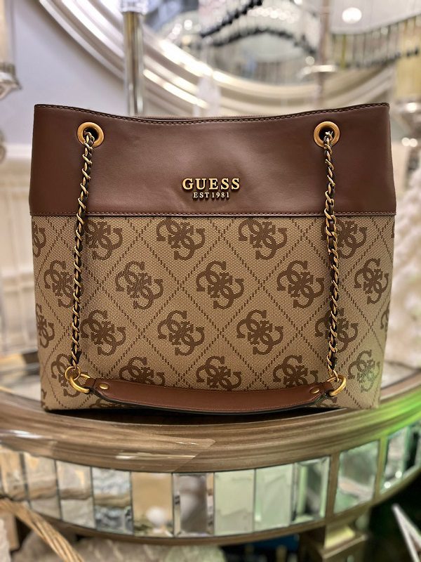 guess 4g logo bag