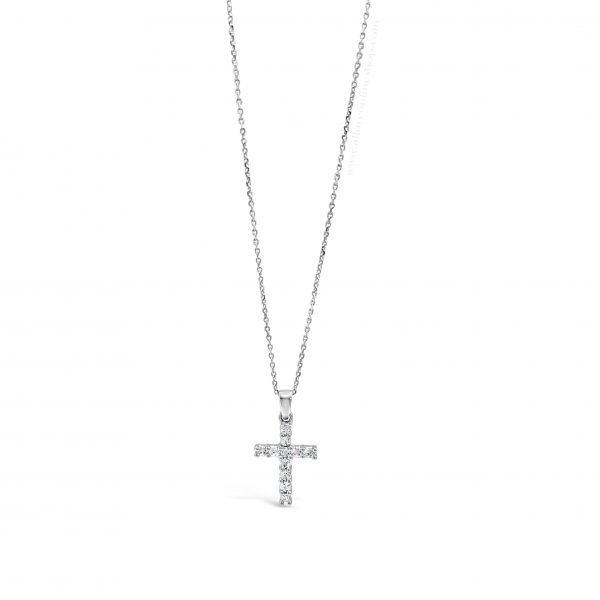 Absolute Kids Collection HCC102 Silver Cross And Chain - Image 3