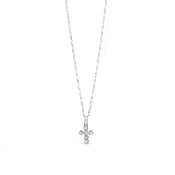 Absolute Kids Collection HCC108 Silver Cross And Chain - Image 3