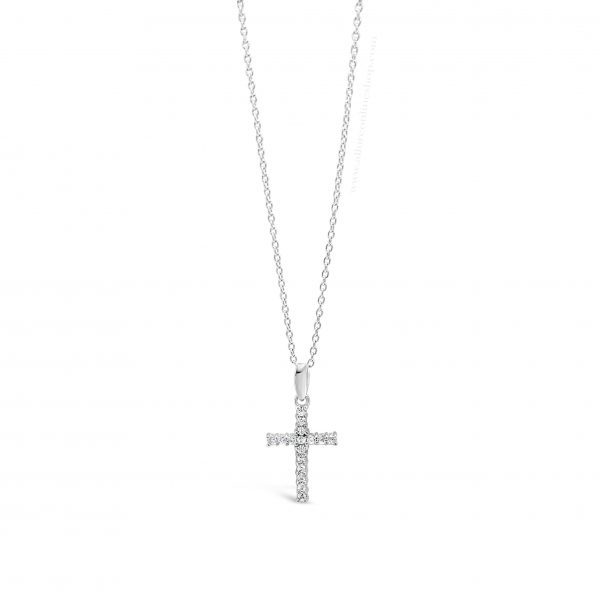 Absolute Kids Collection HCC109 Silver Cross And Chain - Image 3
