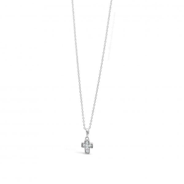 Absolute Kids Collection HCC110 Silver Cross And Chain - Image 3