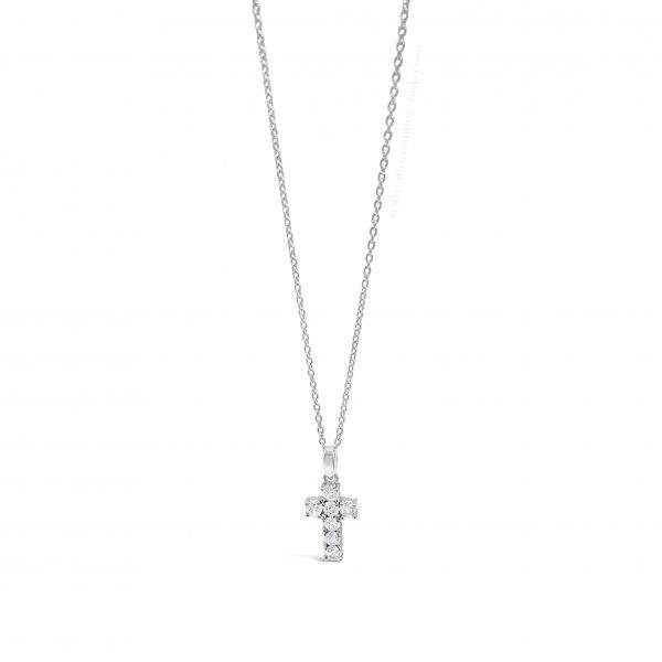 Absolute Kids Collection HCC111 Silver Cross And Chain - Image 3