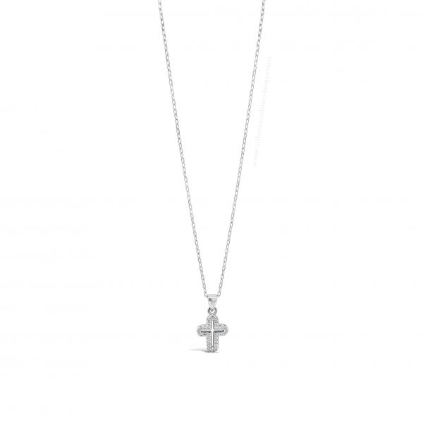 Absolute Kids Collection HCC116 Silver Cross And Chain - Image 3