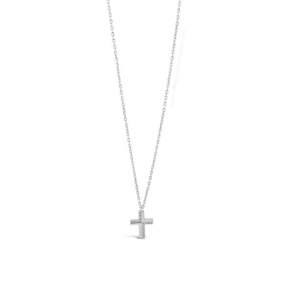 Absolute Kids Collection HCC118 Silver Cross And Chain - Image 3
