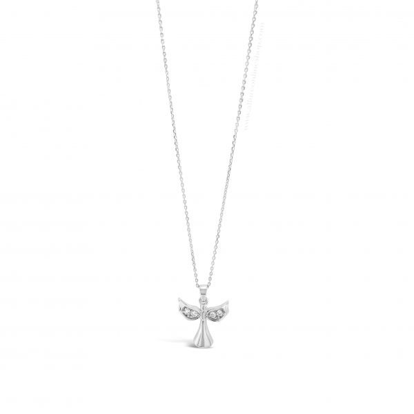 Absolute Kids Collection HCP204 Silver Angel Pendant And Chain - Image 3