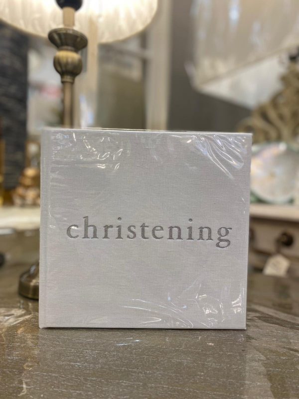 BAMBINO Linen Photo Album - Christening