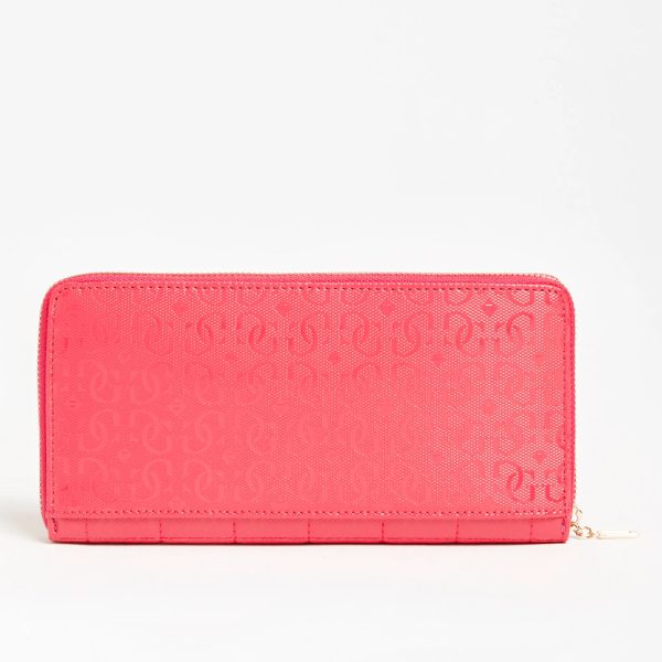 GUESS Kobo SLG Cheque Organizer Watermelon - Image 3