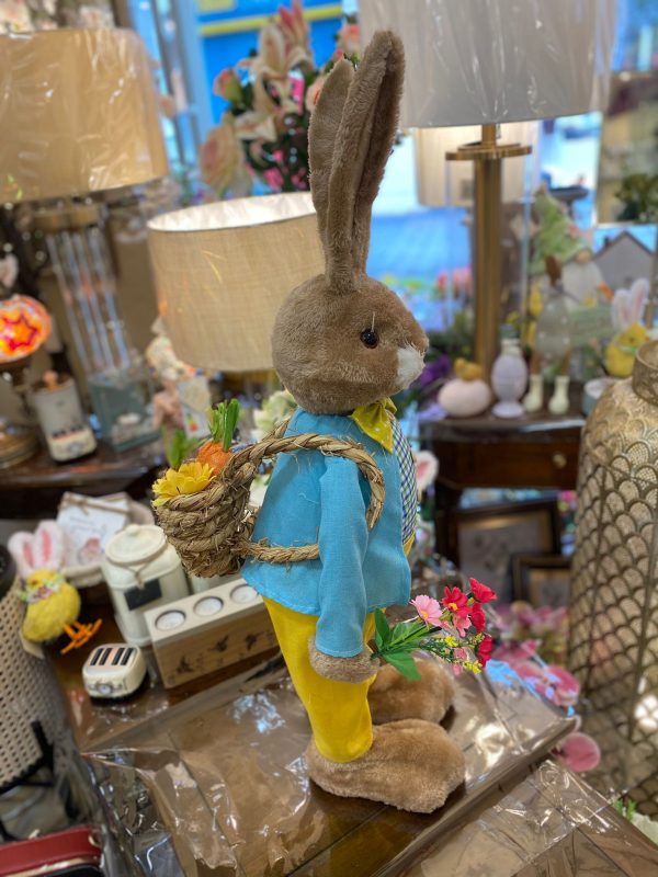 Springtime Bunny in Yellow Trousers Large - Image 2