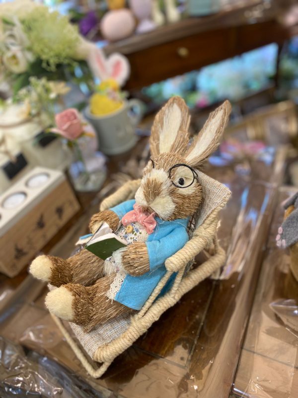 Mr Peter Rabbit on a Chair