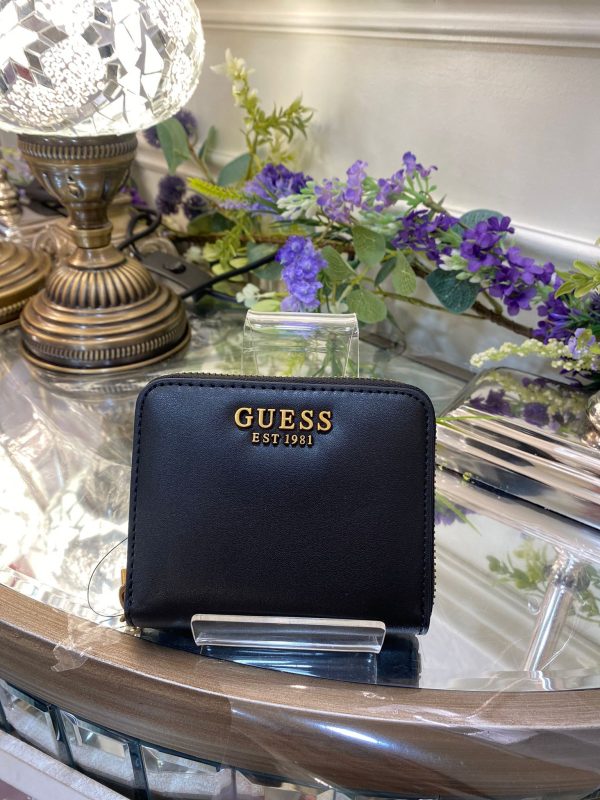 GUESS Laurel Mini Wallet Black