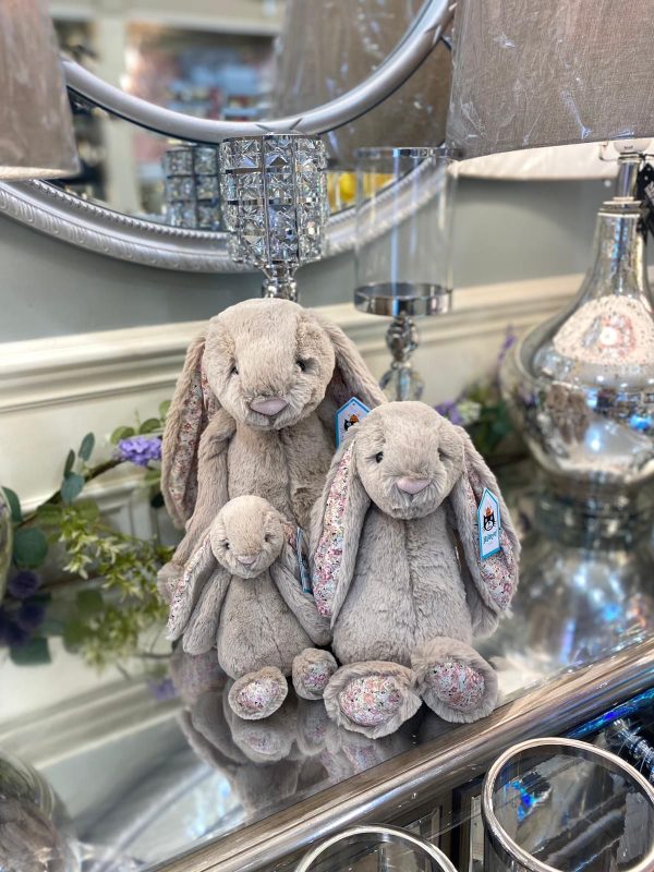 JellyCat Blossom Bea Beige Bunny Medium - Image 4