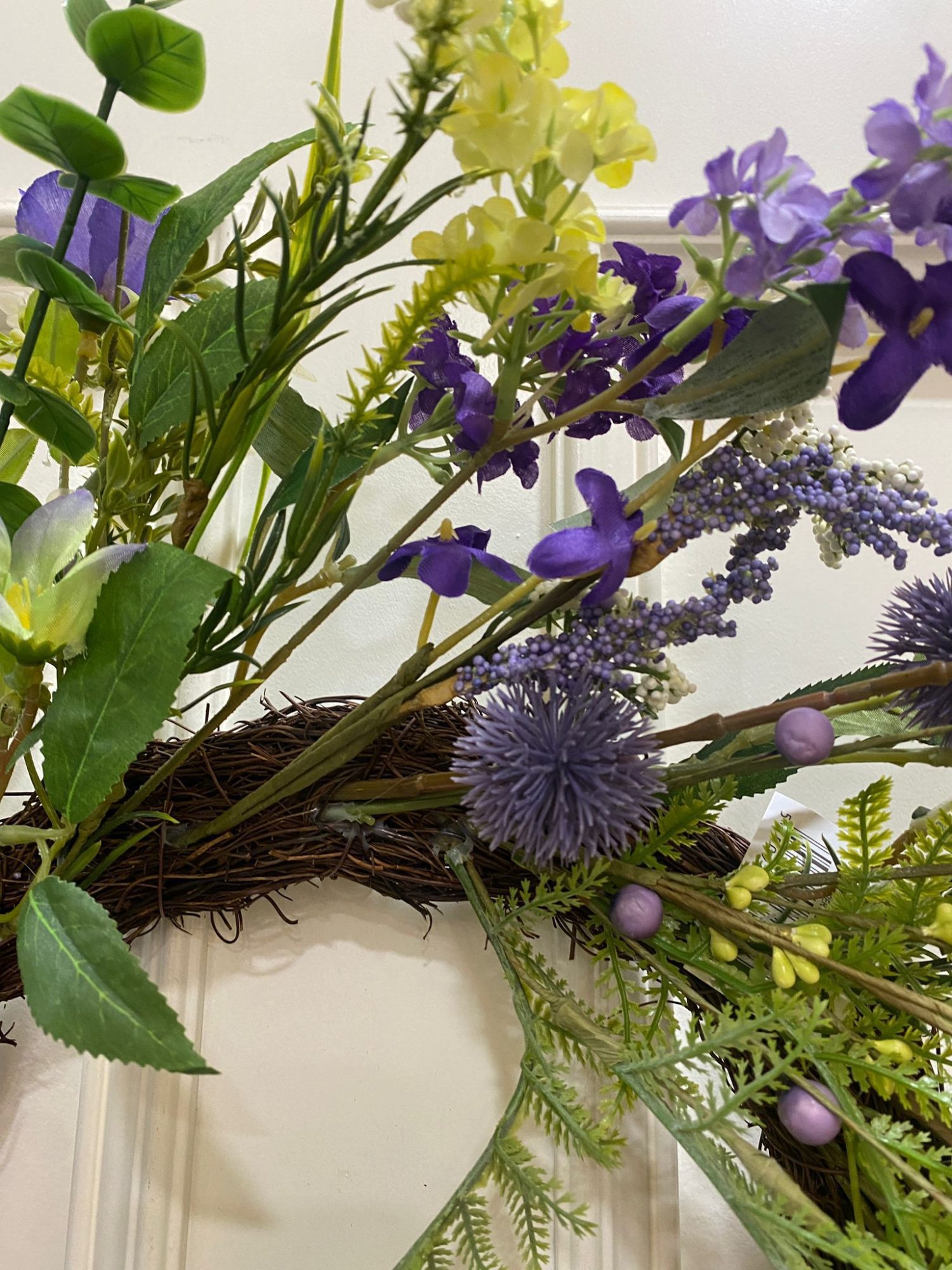 Lavender Wisp Wreath 55 cm - Image 4