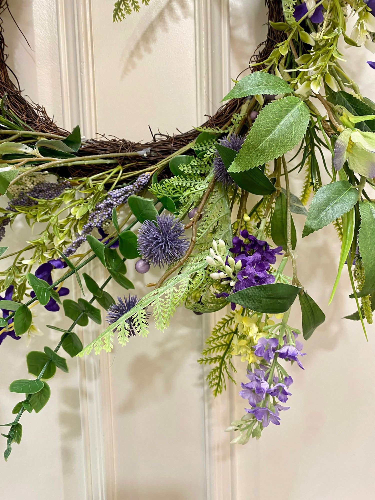 Lavender Wisp Wreath 55 cm - Image 3