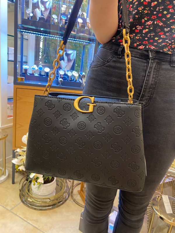 Guess G Vibe Shoulder Bag Black - Image 2