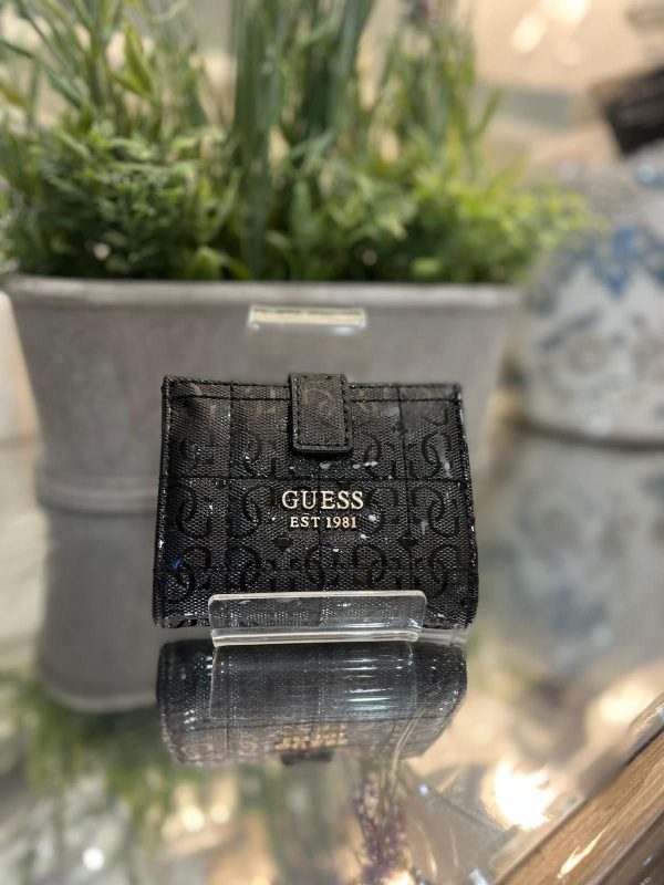 GUESS Kobo SLG Petite Trifold Black