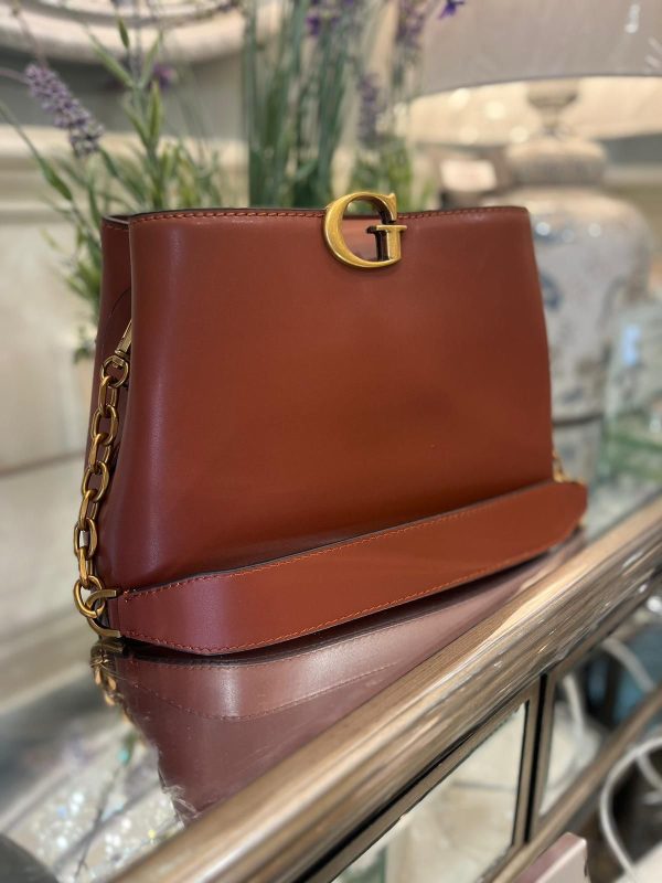 Guess G Vibe Shoulder Bag Whiskey - Image 2