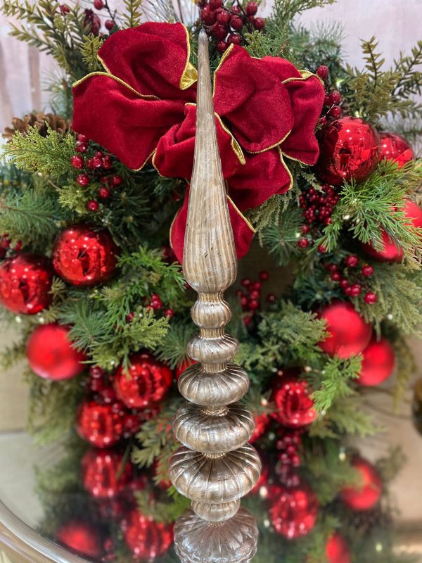 Matt Silver Table Finial 500 mm