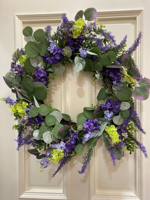 Eco & Lavender Wreath 66cm