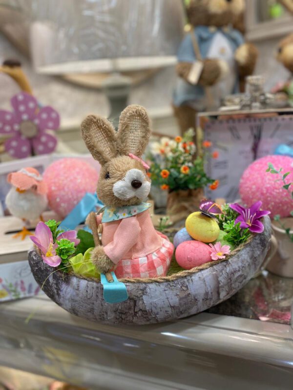 Furever Bunny in Boat Pink