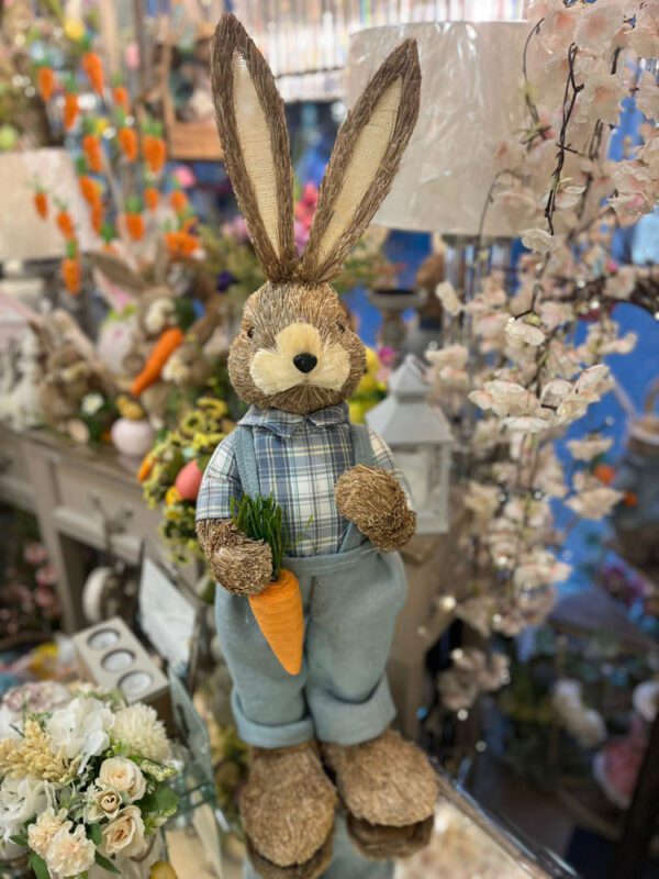 Mr Rabbit with Carrot 74cm