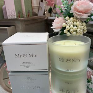 Widdop Amore 330G Double Wick Candle "MR & MRS"
