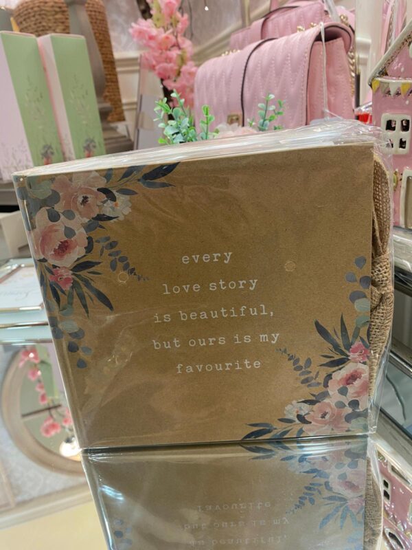 Love Story Photo Album "Every Love Story"
