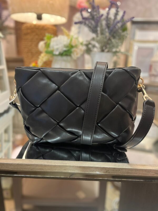 GUESS Zaina Crossbody Top Zip Black - Image 2