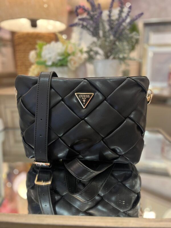 GUESS Zaina Crossbody Top Zip Black
